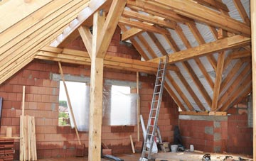 Welton Hill attic trusses